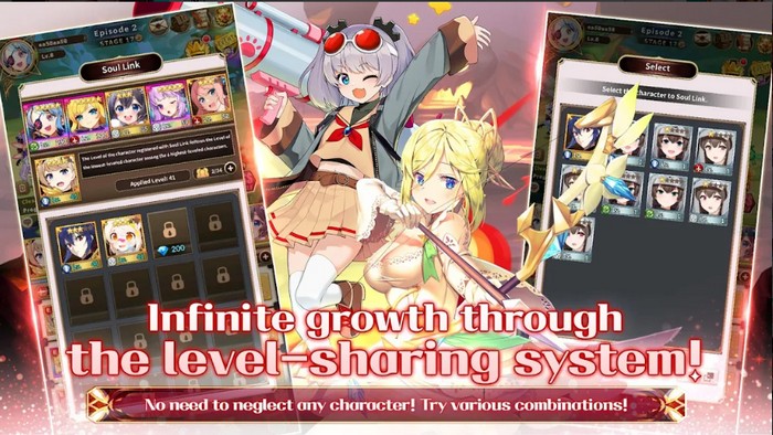 Merge Girls Idle RPG