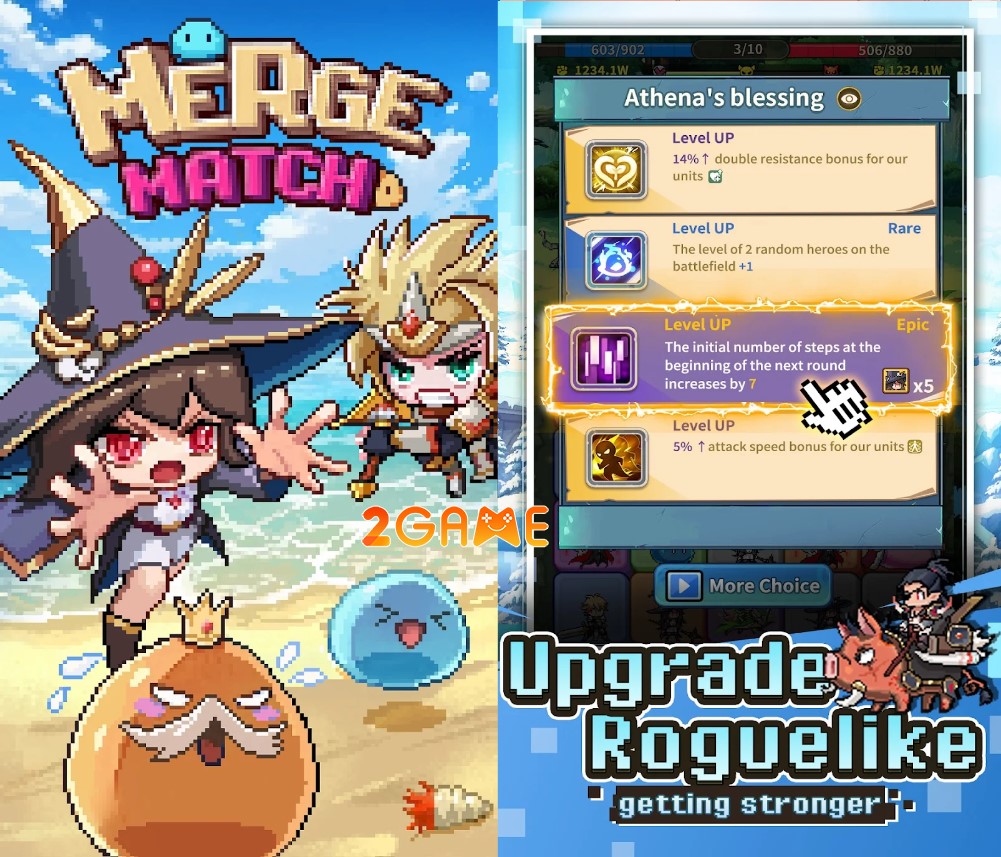 Merge Match – Game nhập vai kết hợp lối chơi match-3 hấp dẫn merge match 3