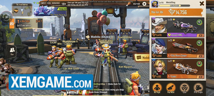 Bộ sưu tập nhân vật trong Metal Slug: Awakening có gì đặc biệt? Chưa hết bất ngờ trong tương lai đâu!! metal slug awakening 1 2