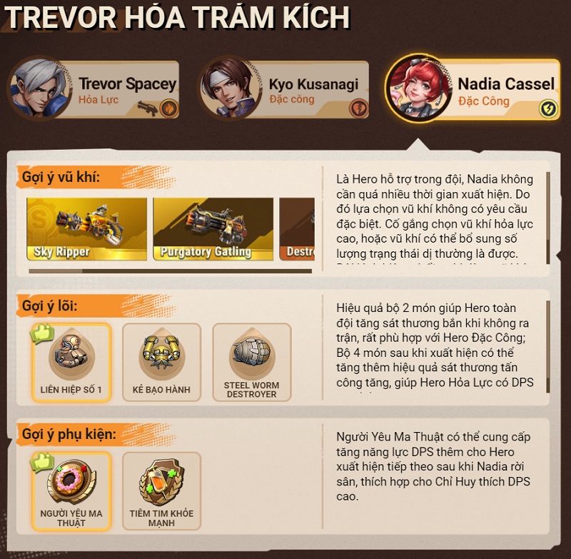 Metal Slug: Awakening – Những đội hình “chất chơi” với Kusanagi Kyo metal slug awakening doihinhkyo 6