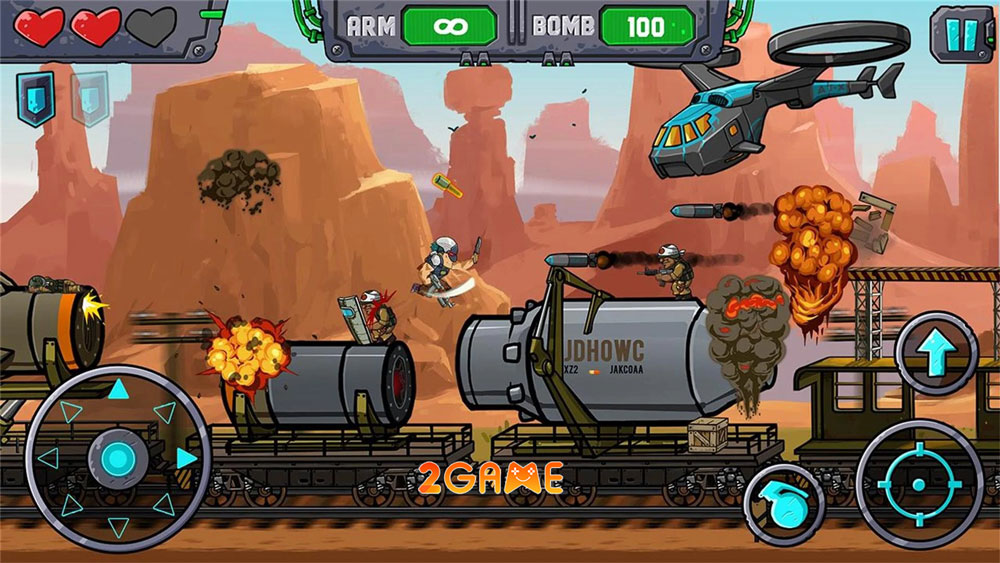 Màn chơi hấp dẫn của game hành động Metal Soldiers: Alpha Guns Màn chơi hấp dẫn của game hành động Metal Soldiers: Alpha Guns