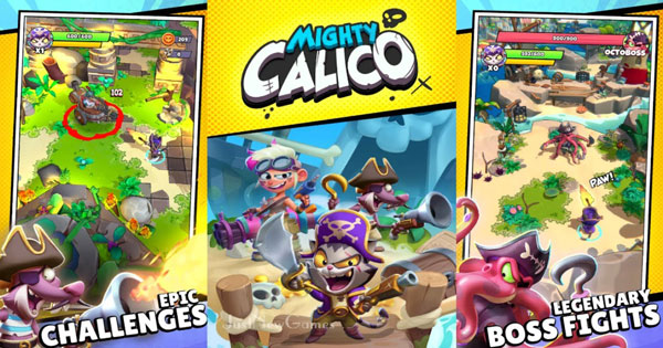 Truy tìm kho báu cùng chú mèo cướp biển trong game nhập vai Mighty Calico mighty calico thumbjpg