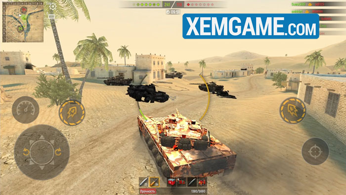 military-tanks-tank-war-games-2 Military Tanks: Tank War Games – game bắn tank trở lại với đồ họa xịn hơn military tanks tank war games 2