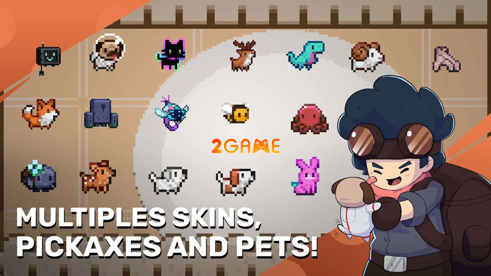 MineGeon: Space Mining Dungeon – Game hành động đồ họa pixel ngộ nghĩnh minegeon space mining dungeon 1