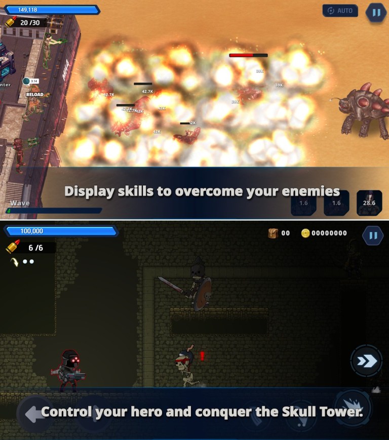 E-Rank Troopers: Game hành động kết hợp với lối chơi thủ thành độc đáo trên nền tảng di động mjugzdj