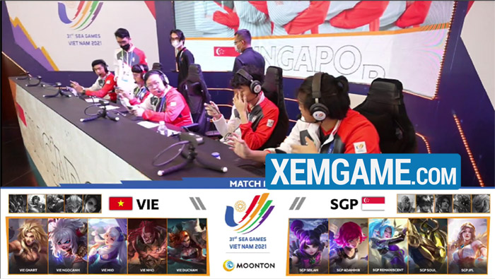 SEA Games 31: Tuyển Mobile Legends: Bang Bang Việt Nam dừng chân tại tiebreak trước đối thủ duyên nợ Singapore mobile legends vng bang bang dung buoc truoc seagames 2