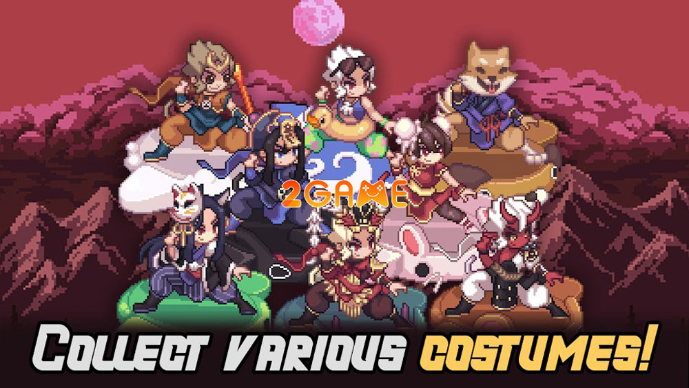 Hàng trăm bộ ngoại trang trong game nhập vai Monkey King Idle: AFK RPG Hàng trăm bộ ngoại trang trong game Monkey King Idle: AFK RPG