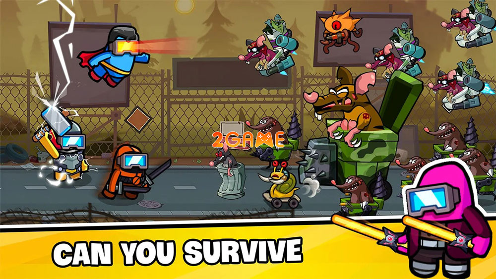 monster-battle-slash-n-shoot-2 Monster Battle: Slash N Shoot – Game nhập vai đi cảnh lấy cảm hứng từ siêu phẩm Among Us monster battle slash n shoot 2