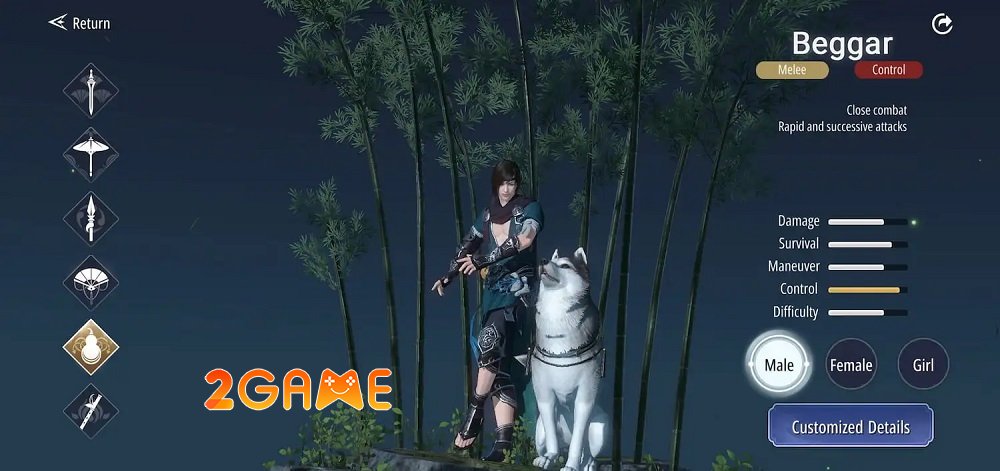 Class nào tốt nhất trong game MMORPG Thiên Nhai Minh Nguyệt Đao Mobile? moonlight blade mobile class 5