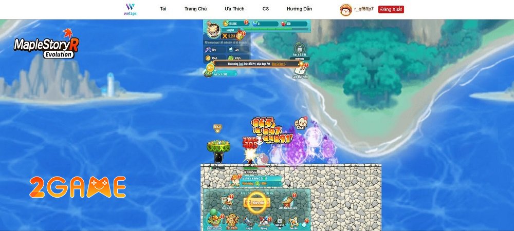 Game thủ MapleStory R: Evolution nên sử dụng bản H5 song song với bản mobile