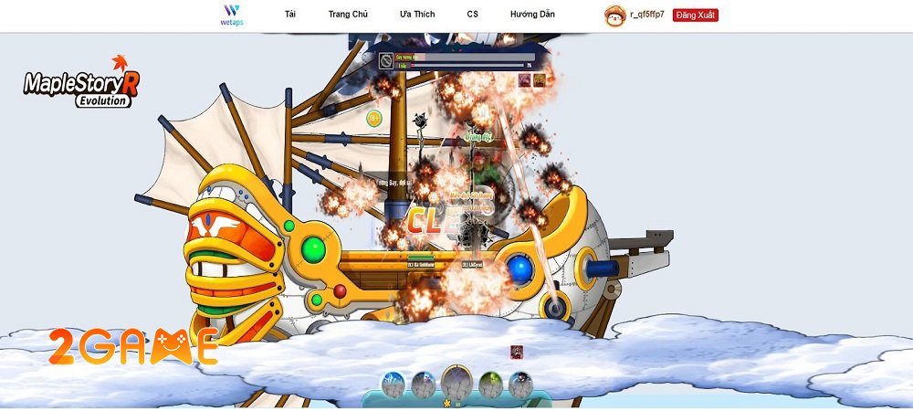 MapleStory R: Evolution H5 màn hình ngang đồ họa bắt mắt hơn