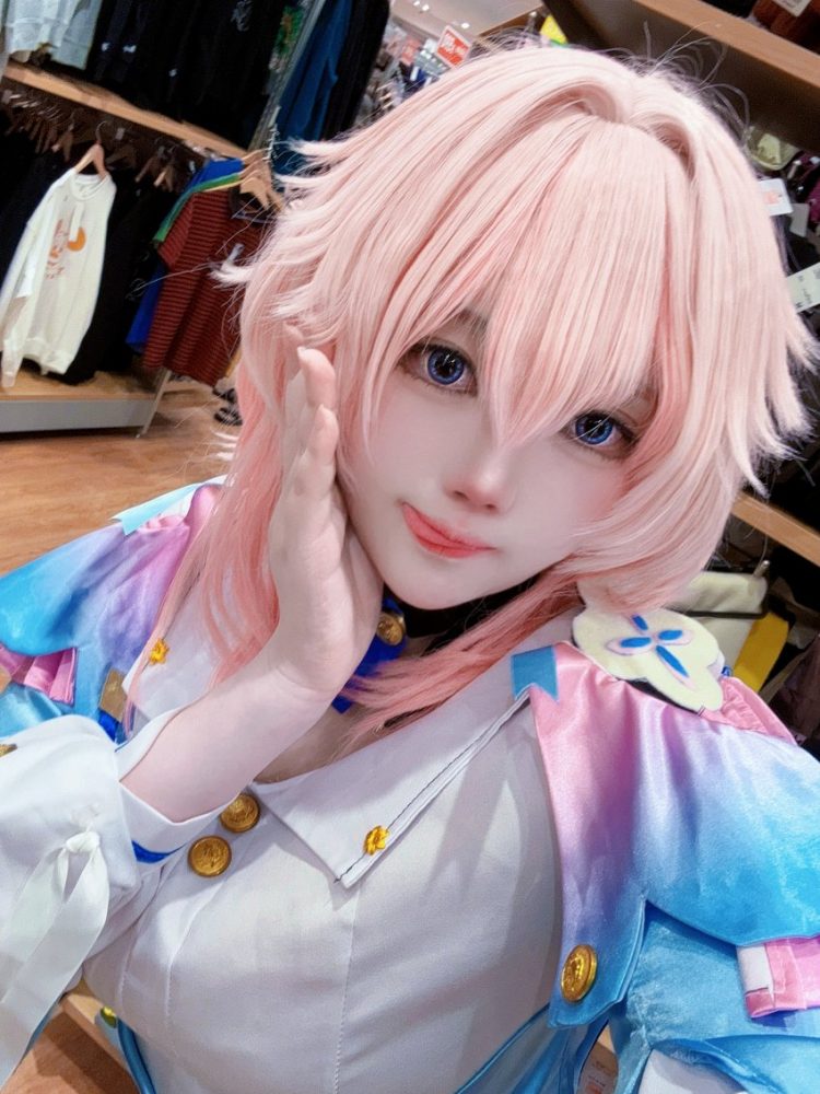 mtad2lt Chiêm ngưỡng bộ ảnh cosplay March7th trong Honkai: Star Rail được thực hiện bởi coser Grace mtad2lt
