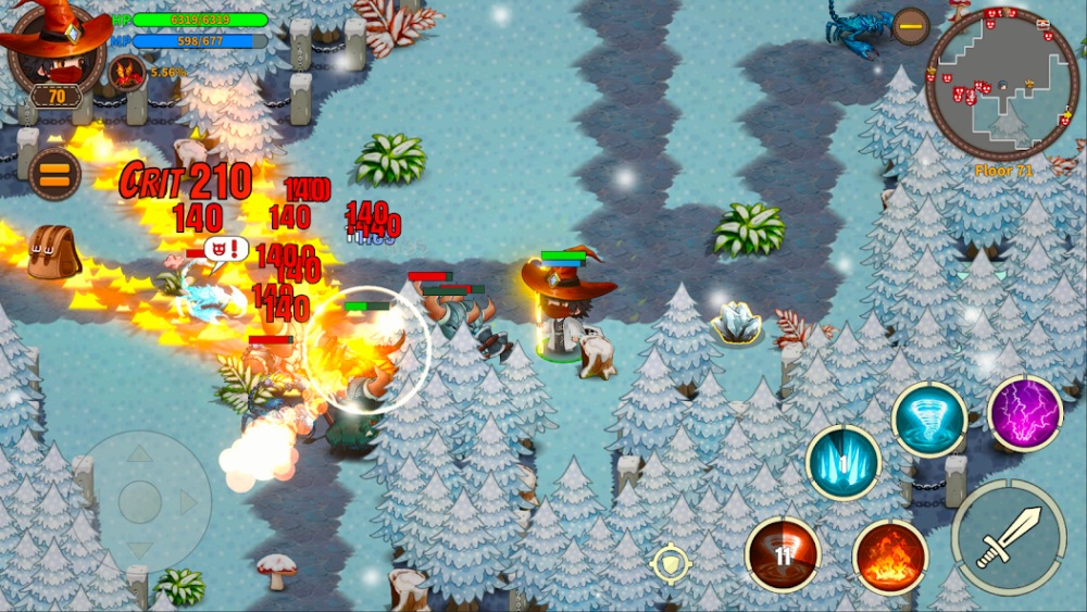 Cùng khám phá Mushroom Knight game nhập vai mới ra mắt trên cả Android và IOS n1dg84d