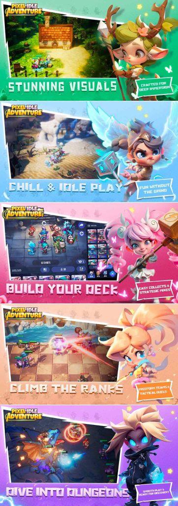 naks8ed Pixel Idle Adventure - Du hành thời gian cùng những anh hùng pixel! naks8ed