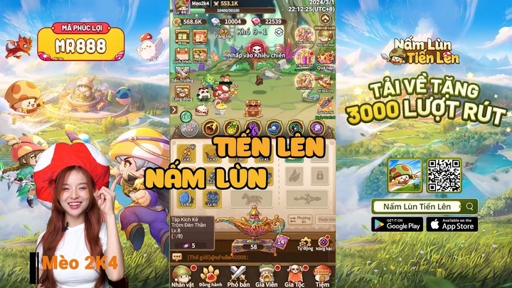 “Nấm Lùn Tiến Lên