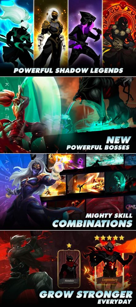 nare4rv Shadow War: Idle RPG Survival - Hành trình phiêu lưu sinh tồn trong thế giới bóng tối đang đợi bạn khám phá nare4rv