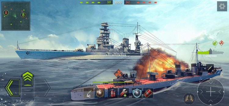 Navy War: Battleship Online - Game hải chiến cực chất trên nền tảng mobile navy war battleship online 4