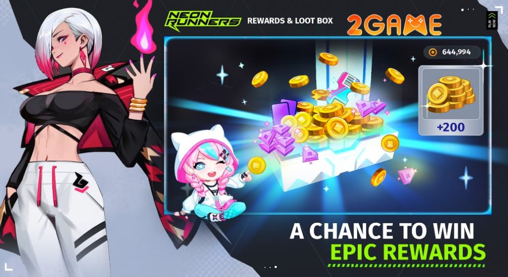 Neon Runners – Game chạy đua theo phong cách màn hình ngang mới lạ neon runners 4