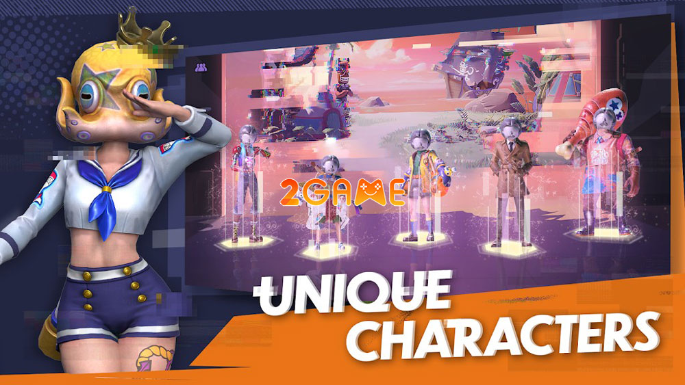 Dàn nhân vật độc đáo của game Neuphoria Dàn nhân vật độc đáo của game Neuphoria