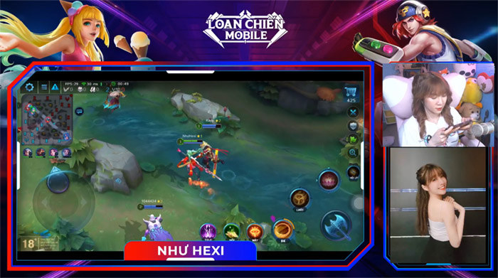Hàng loạt streamer cùng phát live tựa game “Loạn Chiến Mobile”: Chuyện gì đang xảy ra? nhu hexi livestream
