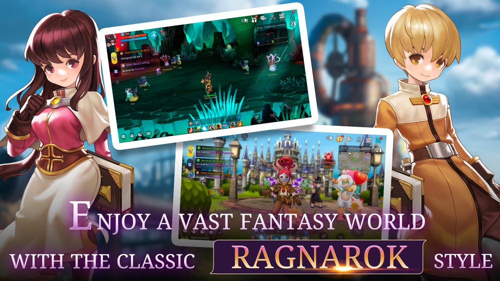 nwmyibm Ragnarok Begins - Game phiêu lưu nhập vai mới hiện đã ra mắt chính thức trên Google Play Store và Apple Store nwmyibm