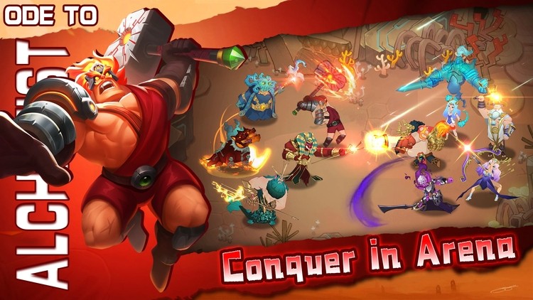 Ode to Alchemist - Game nhập vai nhàn rỗi mở thử nghiệm trên Android ode to alchemist 4