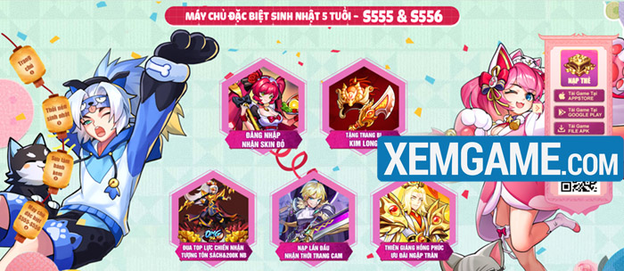 Đại tiệc sinh nhật 5 tuổi OMG 3Q VNG chính thức bắt đầu với hàng tấn quà khủng omg 3q mobile sinh nhat 5 tuoi 19 8 5