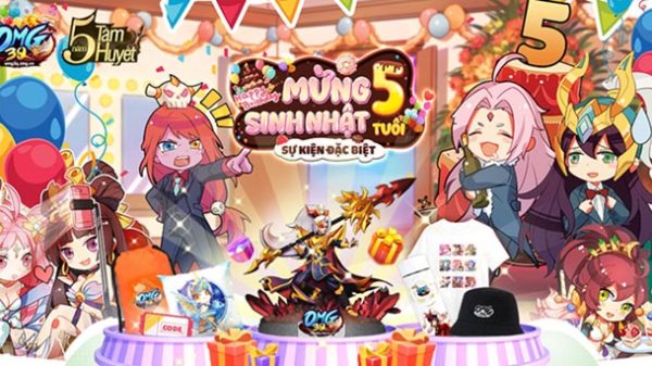 Đại tiệc sinh nhật 5 tuổi OMG 3Q VNG chính thức bắt đầu với hàng tấn quà khủng omg 3q mobile sinh nhat 5 tuoi 19 8 thumbjpg