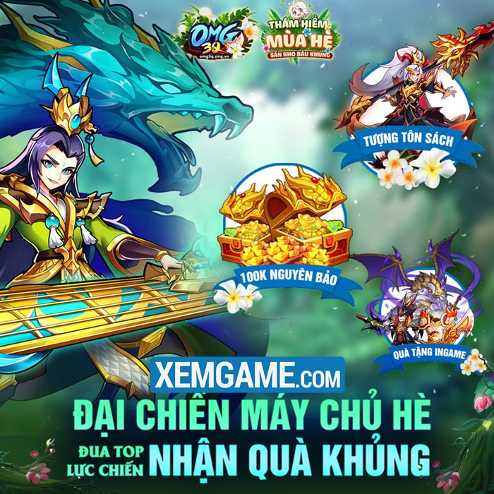 omg-3q-tham-hiem-mua-he-2-1 Cùng OMG 3Q tìm kho báu thông qua sự kiện Thám Hiểm Mùa Hè ngay nào omg 3q tham hiem mua he 2 1