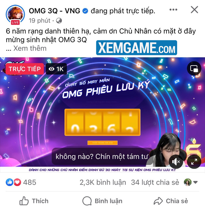omg-3q-vng-1-1 Sinh nhật 6 tuổi OMG 3Q: Tung quà “khủng” tượng Lữ Linh Khởi mạ vàng 24K omg 3q vng 1 1