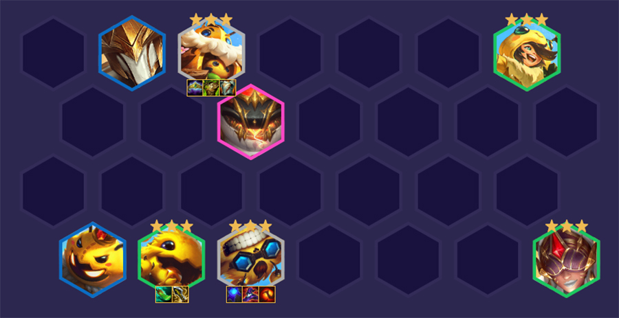 Top đội hình DTCL 14.21 meta TFT mới nhất ong mat an chinh