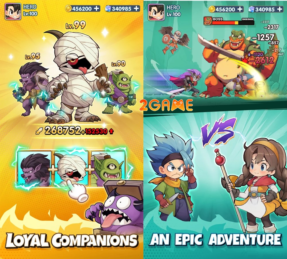oops-dragon-3 Oops Dragon là tựa game mobile được lấy cảm hứng từ IP Dragon Quest