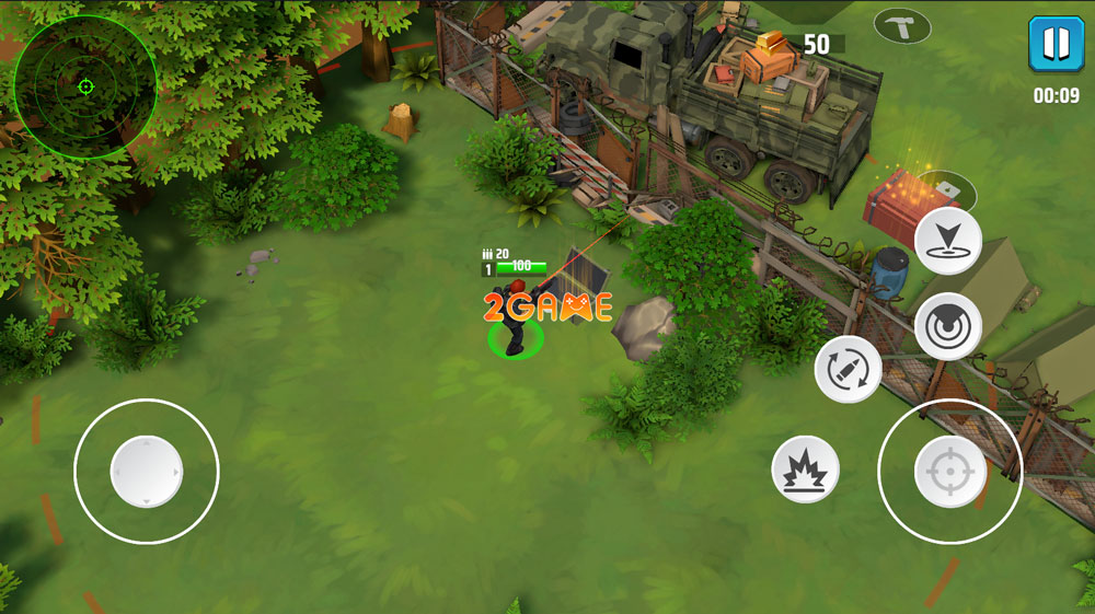 Bối cảnh trong game hành động Outpost