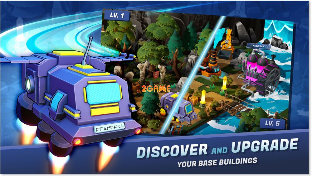 OxySpace – Game MOBA sở hữu nhịp độ chiến đấu siêu nhanh siêu cuốn oxyspace 4