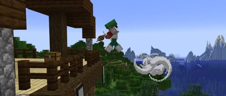 Vị trí và cách sử dụng tốt nhất của sạc gió trong Minecraft 2024 parkour minecraft 3189