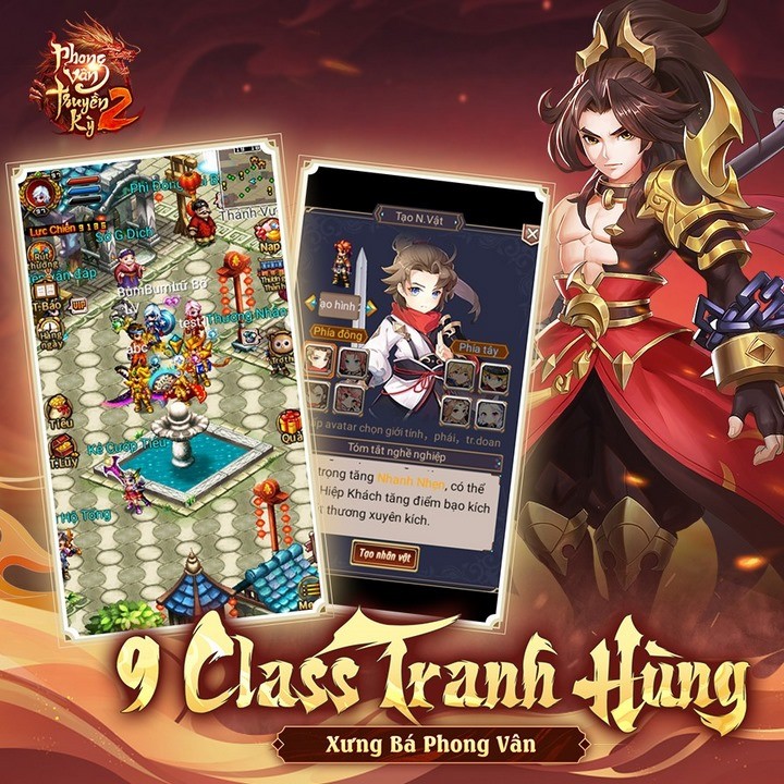 Phong Vân Truyền Kỳ 2: Huyền thoại turn - based, 10 năm kinh điển trở lại! Phong Vân Truyền Kỳ 2: Huyền thoại turn - based, 10 năm kinh điển trở lại!