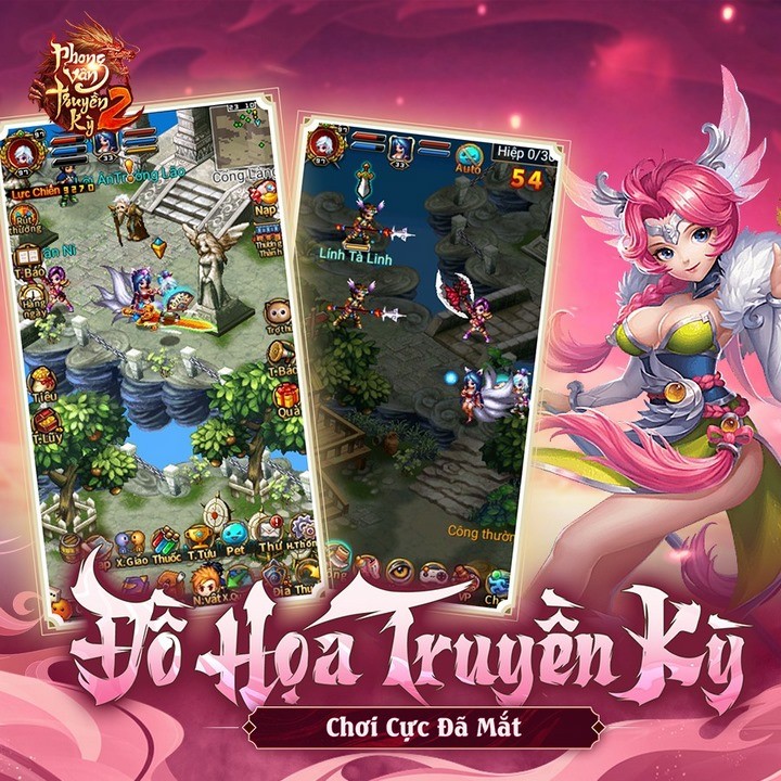 Phong Vân Truyền Kỳ 2: Huyền thoại turn - based, 10 năm kinh điển trở lại! Phong Vân Truyền Kỳ 2: Huyền thoại turn - based, 10 năm kinh điển trở lại!