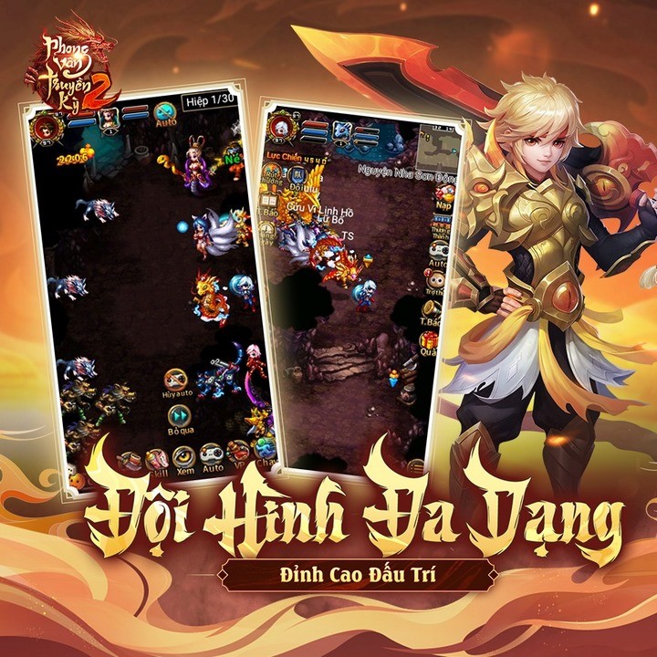 Phong Vân Truyền Kỳ 2: Huyền thoại turn - based, 10 năm kinh điển trở lại! Phong Vân Truyền Kỳ 2: Huyền thoại turn - based, 10 năm kinh điển trở lại!