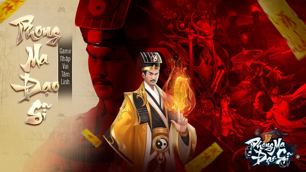 Phong Ma Đạo Sĩ chơi lớn, chịu chi 10.000$ quà tặng chỉ dành cho game thủ đăng ký trước phongmadaosi dangkytruoc 3