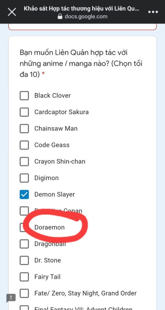 Liên Quân đem tin vui khi đề xuất hợp tác nhiều thương hiệu Anime đình đám, thậm chí có cả Doraemon - Ảnh 1. Liên Quân đem tin vui khi đề xuất hợp tác nhiều thương hiệu Anime đình đám, thậm chí có cả Doraemon - Ảnh 1.