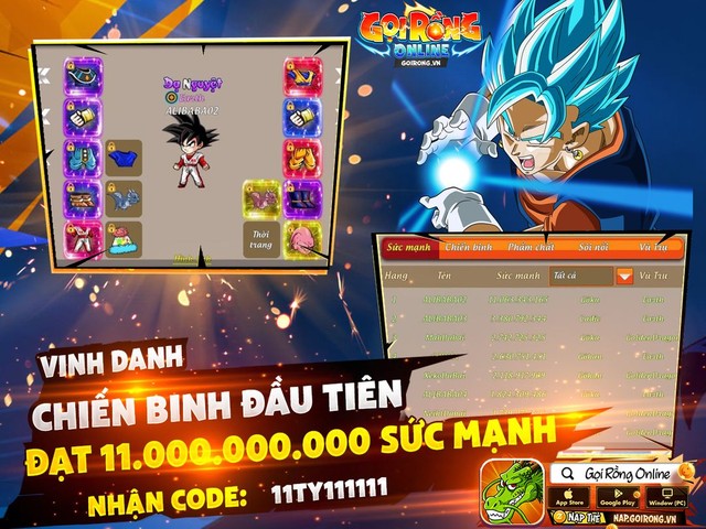 Gọi Rồng Online mở server mới, phát Giftcode khủng sau... 5 tháng, kỷ lục hết code sau 1 tiếng liệu có bị phá vỡ? - Ảnh 6. Gọi Rồng Online mở server mới, phát Giftcode khủng sau... 5 tháng, kỷ lục hết code sau 1 tiếng liệu có bị phá vỡ? - Ảnh 6.