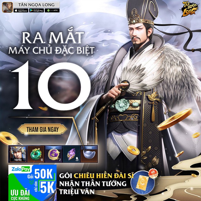 13/4 - Tân Ngọa Long mở máy chủ đặc biệt tri ân game thủ sau 02 tuần ra mắt - Ảnh 1. 13/4 - Tân Ngọa Long mở máy chủ đặc biệt tri ân game thủ sau 02 tuần ra mắt - Ảnh 1.