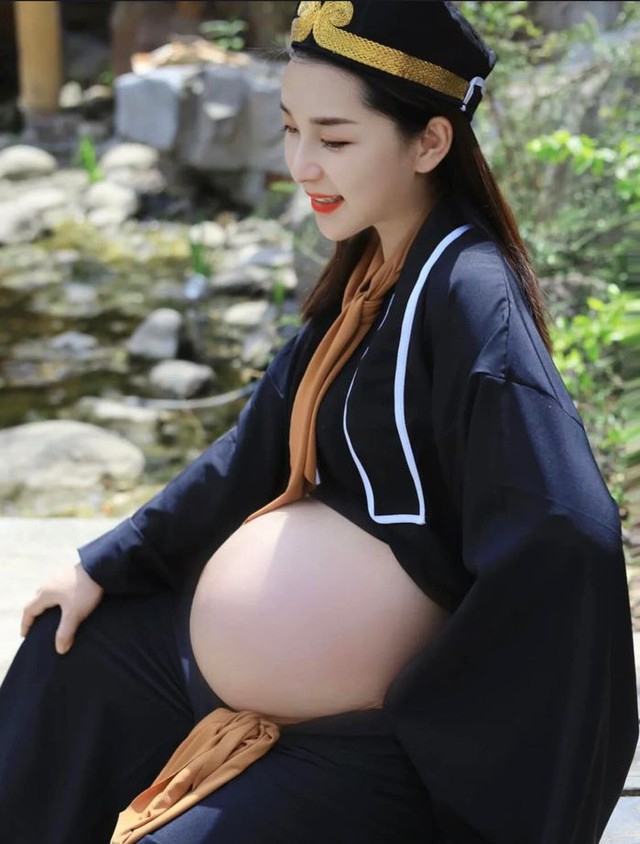 Mẹ bầu “chịu chơi” cosplay Trư Bát Giới, “nước đi” chưa từng có khiến cả cộng đồng thích thú! - Ảnh 4.