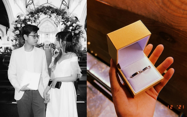 Minh Nghi khoe đeo nhẫn áp út rồi, fan order cỗ cưới ngay thôi! - Ảnh 1. Minh Nghi khoe đeo nhẫn áp út rồi, fan order cỗ cưới ngay thôi! - Ảnh 1.