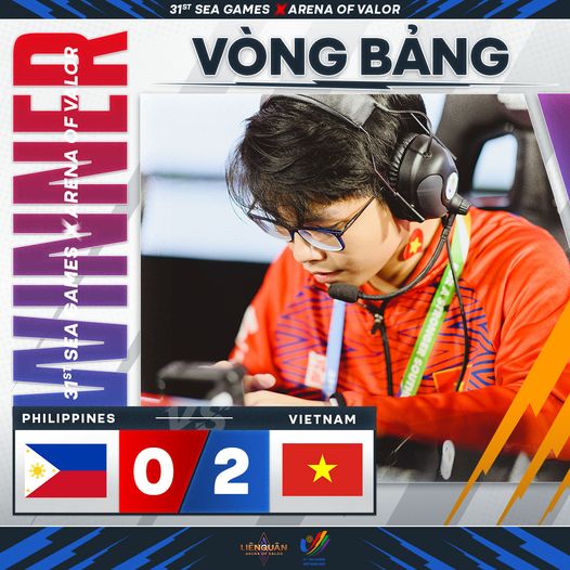 Liên Quân Việt Nam có chiến thắng đầu tiên tại SEA Games 31, fan nữ Liên Quân cực “cháy” trong ngày khai màn! - Ảnh 1. Liên Quân Việt Nam có chiến thắng đầu tiên tại SEA Games 31, fan nữ Liên Quân cực “cháy” trong ngày khai màn! - Ảnh 1.