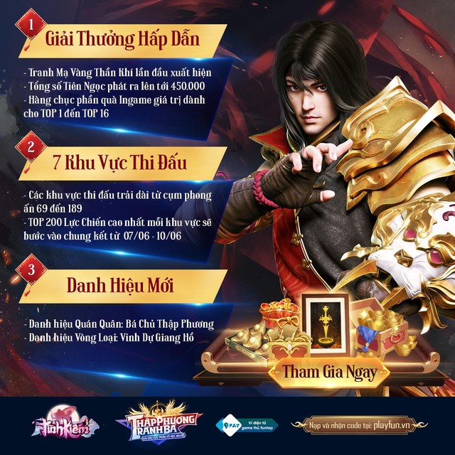Siêu giải đấu khét tiếng của làng game Việt - Cực Phẩm Võ Học Mùa 10 quay trở lại: Cảnh báo hủy diệt mọi đường đua - Ảnh 2. Siêu giải đấu khét tiếng của làng game Việt - Cực Phẩm Võ Học Mùa 10 quay trở lại: Cảnh báo hủy diệt mọi đường đua - Ảnh 2.