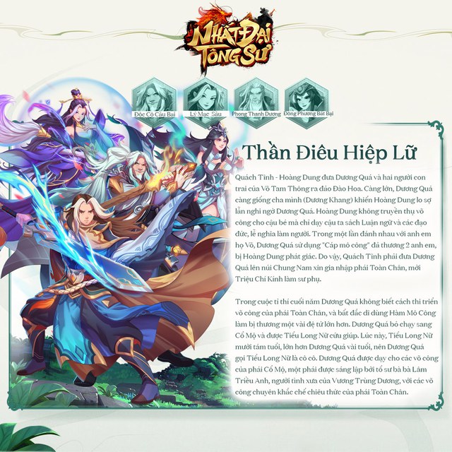 Dàn anh hùng Võ Lâm đông bậc nhất hiện nay - Nhất Đại Tông Sư mang tới ngàn đất dụng võ cho game thủ - Ảnh 4.