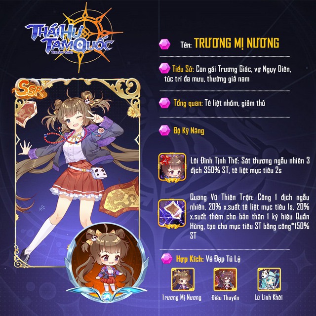 Cận cảnh tạo hình và chi tiết bộ kỹ năng dàn tướng mạnh nhất Thái Hư Tam Quốc - Tân binh chiến thuật sắp ra mắt 6/7 - Ảnh 14.