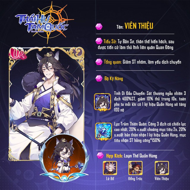 Cận cảnh tạo hình và chi tiết bộ kỹ năng dàn tướng mạnh nhất Thái Hư Tam Quốc - Tân binh chiến thuật sắp ra mắt 6/7 - Ảnh 15.