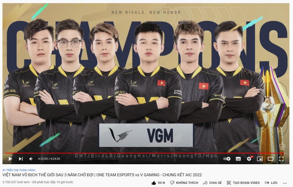 Ẵm trọn 16 tỷ đồng, V Gaming lên đỉnh thế giới, Liên Quân có xứng là môn Esports “mũi nhọn” số 1 Việt Nam? - Ảnh 5. Ẵm trọn 16 tỷ đồng, V Gaming lên đỉnh thế giới, Liên Quân có xứng là môn Esports “mũi nhọn” số 1 Việt Nam? - Ảnh 5.